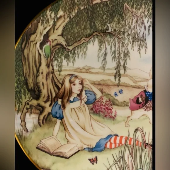 Limoges, Alice in Wonderland collection Limited Edition, Plate #1 - Picture 2 of 5